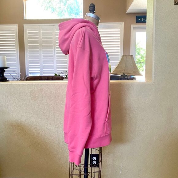 Jordan X Lyrical Lemonade Collaboration Pink Logo Hoodie size L - Picture 6 of 14